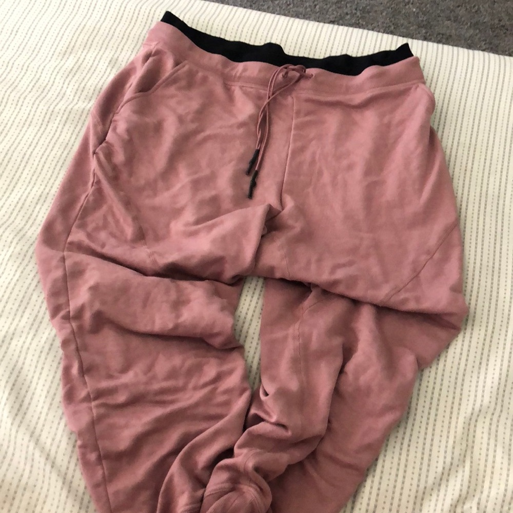 Pink joggers